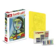 Sandzauber: Avantgardistisches Gemälde Sandmalerei-Set