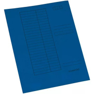 Schnellheftermappe pd A4 230 g blau