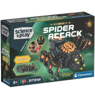 Science &amp; Play: Angreifende Roboter-Spinne Spielset - Clementoni