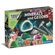 Science&amp;Play: Wissenschaftliches Spielset Kristalle und Geoden - Clementoni