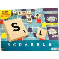 Scrabble Original aus Holz und 2-in-1 Gesellschaftsspiel - Mattel