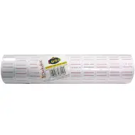 Selbstklebende weiße Preisschilder 26x16mm 600 Stück