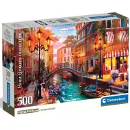 Sonnenuntergang in Venedig 500-teiliges HQC Kompaktpuzzle - Clementoni