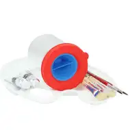 Spirit: 10-teiliges Malset mit Tempera, Pinsel und Pinselbehälter