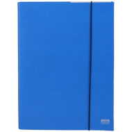 Spirit: Blaue Gummibandmappe im A4-Format