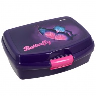 Spirit: Butterfly Brotdose mit Schmetterlingsmotiv 550ml 16,8x13,5x6,5cm