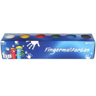 Spirit: Fingerfarben-Set 6 x 25 ml