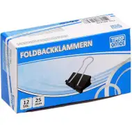 Spirit: Flügel-Metall-Büroklammer 25mm, 12 Stück im Paket