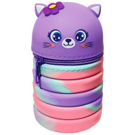 Spirit: Kitty Silikon-Federmäppchen mit Katzenmotiv