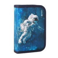 Spirit: Space – gefülltes, aufklappbares Federmäppchen mit Astronautenmotiv, 28-teilig