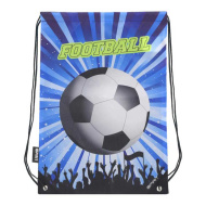 Spirit: Turnbeutel mit Fußballmotiv, Sporttasche 33 x 47 cm