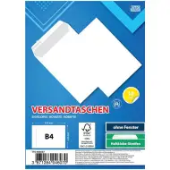 Spirit: Weißer Umschlag B4 25x35cm 10er-Pack