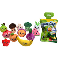 Squeezlings sammelbare weiche Gemüse- und Obstplüschfigur, 2. Serie, 1 Stück - Simba Toys