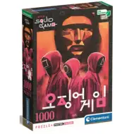 Squid Game - Gewinne dein Leben mit einem 1000-teiligen Puzzle-Poster - Clementoni