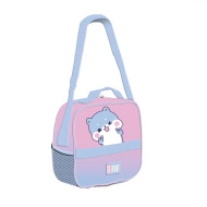 St.Right Blauer Hamster Lunch-Tasche LB01 20 x 22 x 11 cm