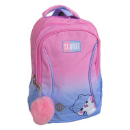 St.Right Blue Hamster Schultasche, Rucksack BP26 39x27x17 cm