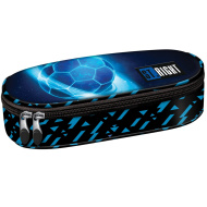 St.Right Cosmic Soccer ovales Federmäppchen PC01 23x9,5x6 cm