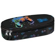 St.Right Game Controll Splash ovales Federmäppchen PC01 23x9,5x6cm