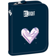 St.Right Moonlight Heart aufklappbares Federmäppchen PC03 20,5 x 14 x 3,5 cm
