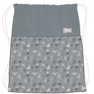 St.Right Silver Butterflies Turnbeutel mit Schmetterlingen, Sportbeutel 34x43cm
