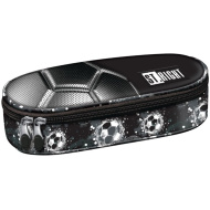 St.Right Silver Goal ovales Federmäppchen PC01 23 x 9,5 x 6 cm