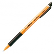 Stabilo: Point Visco Kugelschreiber, schwarz, 0,5 mm