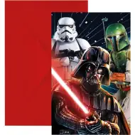 Star Wars Party Einladung 6er-Set