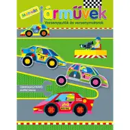 Stickerfahrzeuge - Stickerheft für Rennwagen und Rennmotorräder