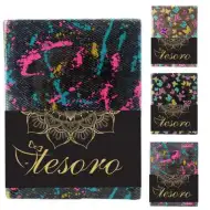 Tesoro Fabric Tagebuch in verschiedenen Ausführungen 20x14cm