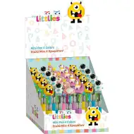 The Littlies: 4-farbiger Mini-Kugelschreiber, verschiedene Ausführungen, 1 Stück