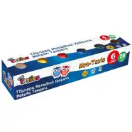 The Littlies: Metall 6-teiliges Tempera-Set 25ml