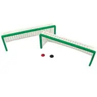 Tischfußballtor-Set – mit buntem Torpfosten (2 Stück)