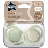 Tommee Tippee: Newborn Neugeborenen-Schnuller 2er-Set in verschiedenen Ausführungen (0–2 Monate)