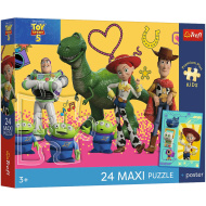 Toy Story 5 Spielzeuge und Freunde 24-teiliges Maxi-Puzzle - Trefl