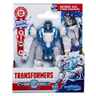 Transformers Cyberworld Cyber Changers: Autobot Jazz verwandelbare Roboterfigur - Hasbro