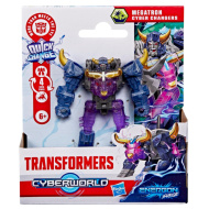 Transformers Cyberworld Cyber Changers: Megatron verwandelbare Roboterfigur - Hasbro