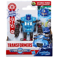 Transformers Cyberworld Cyber Changers: Optimus Primal verwandlungsfähige Roboterfigur - Hasbro