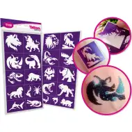 TyToo: Wildtiere Glitzertattoo Schablonenset 22 Stück