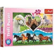 Wunderschöne Pferde 200-teilige Puzzle - Trefl