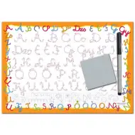 Zeichenbrett mit großen Buchstaben - D-Toys