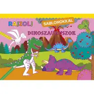 Zeichne mit Schablonen - Dinosaurier Malbuch