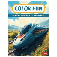 Züge und Flugzeuge Malbuch – Trefl