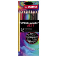 Stabilo: ARTY Aquacolor Buntstift-Set 12-teilig