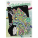 4-seitiges Samt-Ausmalheft mit Tiermotiven