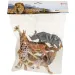 Animal World Wildtier 6er-Figurenset