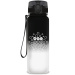 Ars Una: BPA-freie, matte Trinkflasche mit Farbverlauf - 800 ml - Schwarz &amp; Weiß