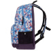 Ars Una: Caleidoscope-blauer Schulrucksack AU-14 32 x 51 x 25 cm