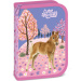 Ars Una: Cute Animals, gefülltes, klappbares Federmäppchen mit Pferdemotiv, 13 × 19 × 4 cm