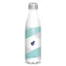 Ars Una: Gestreifte doppelwandige Metalltrinkflasche 500 ml