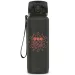 Ars Una: Matt dunkelgraue BPA-freie Trinkflasche 800ml